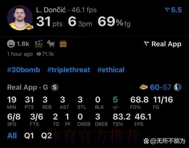 面对罗林斯 东契奇转身三分命中